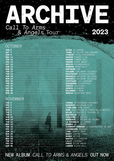 archive band tour 2024